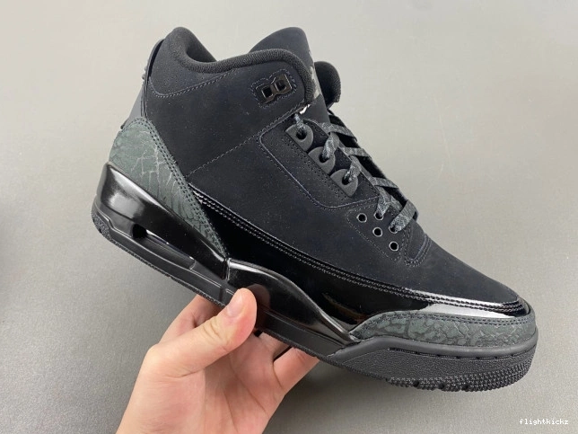 Air Black 3 Cat Jordan CT8532-001 0729